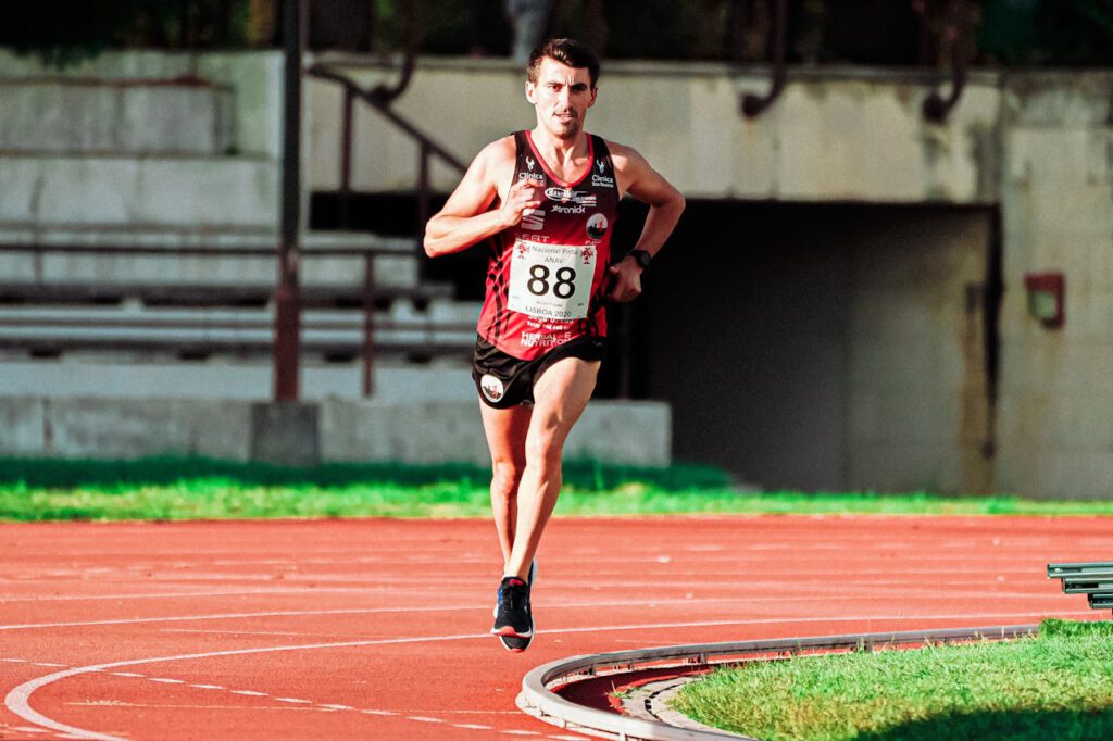 Image of Jordan running.